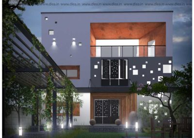 Villa Architecture Design @Thiruvarur
