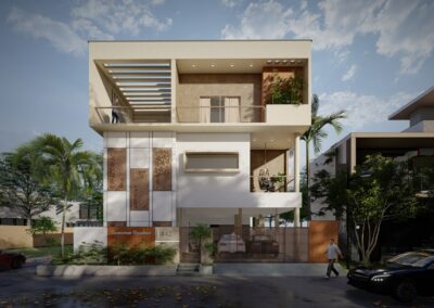 Individual architect design – Saravanan residence