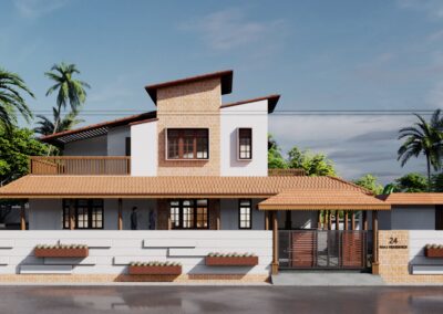 Individual house – Architecture Design – Raaj residence