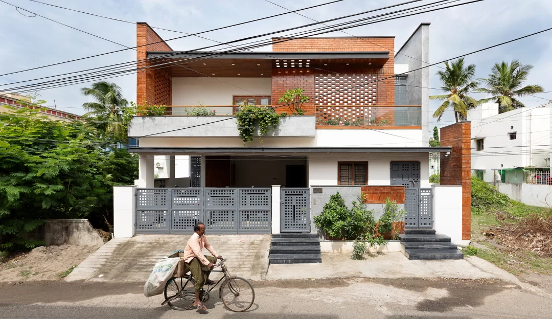 Perforated Plane House by DLEA