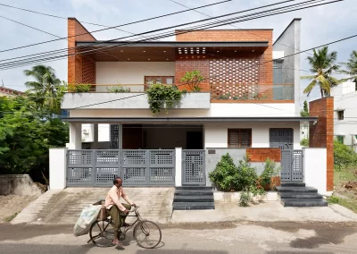 Perforated Plane House by DLEA