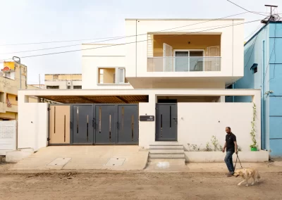 Rakesh residence architecture in chennai by dlea