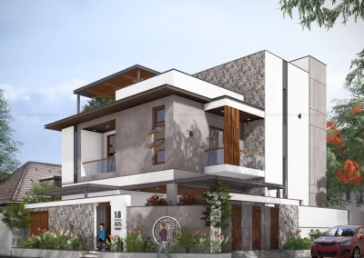 Shivakumar residence architecture in chennai